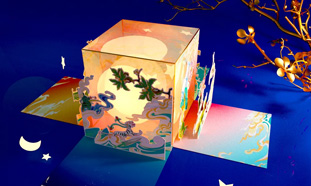 雙十一國(guó)潮風(fēng)海報(bào)賞析